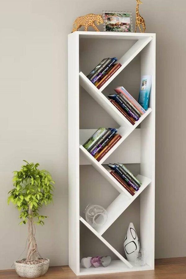 Stylish and sound, the Shelf 511H-SH003 Bookshelf is a great storage piece for the home that has been designed to match any interior style, from classic to contemporary. 